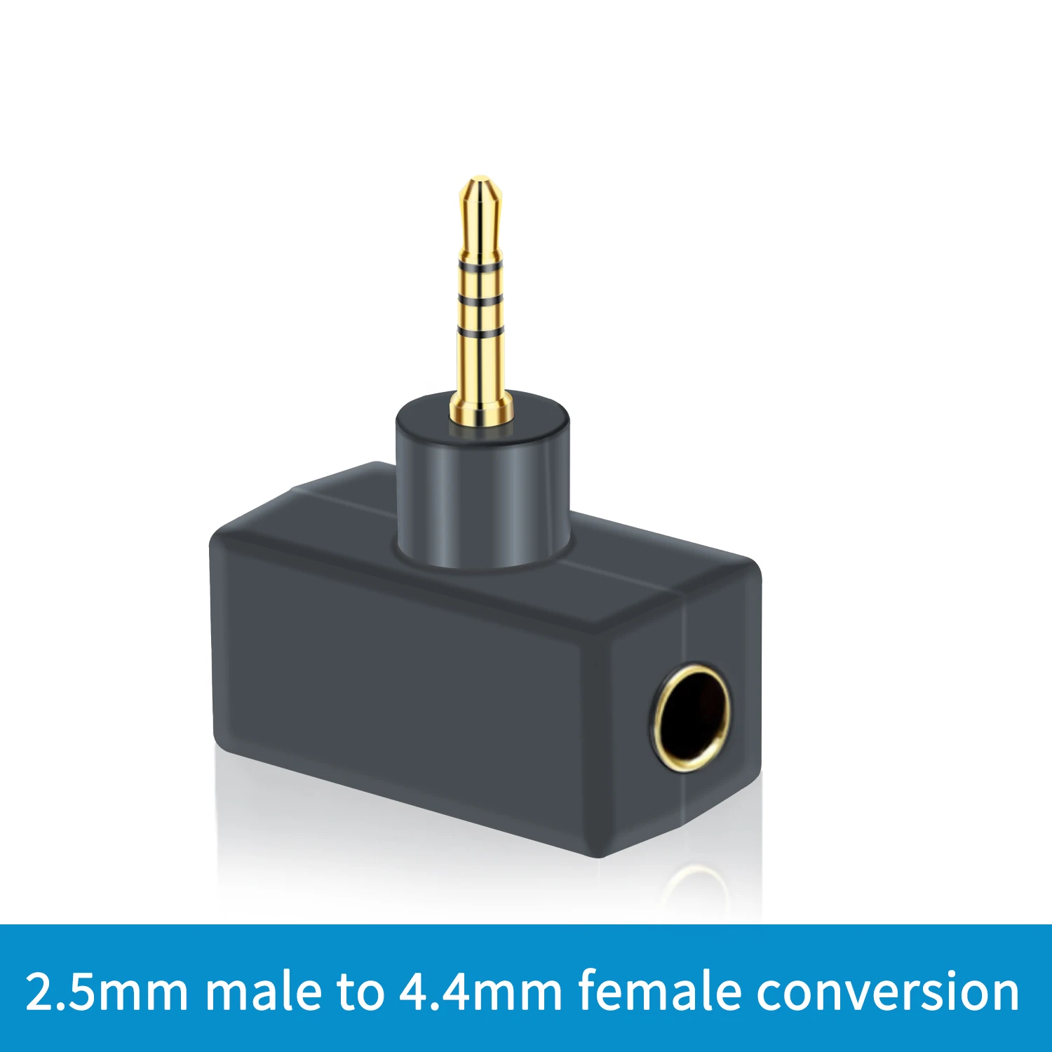 

Сбалансированный переходник для наушников со штекера 2,5 мм на гнездо 4,4 мм, портативный кабель для наушников Hi-Fi, аудиоконвертер, DAP, DAC усилитель