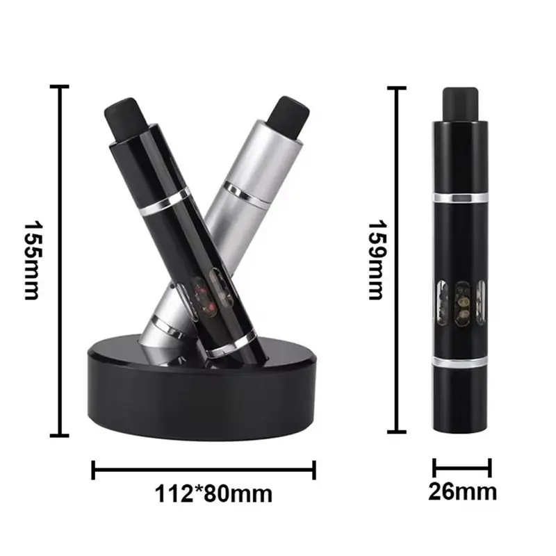 AA51 6X Practical Thumb Push Button Pepper Grinder Aluminum Alloy Tool Salt Sea Spices External Grinding Spring Steel Mill