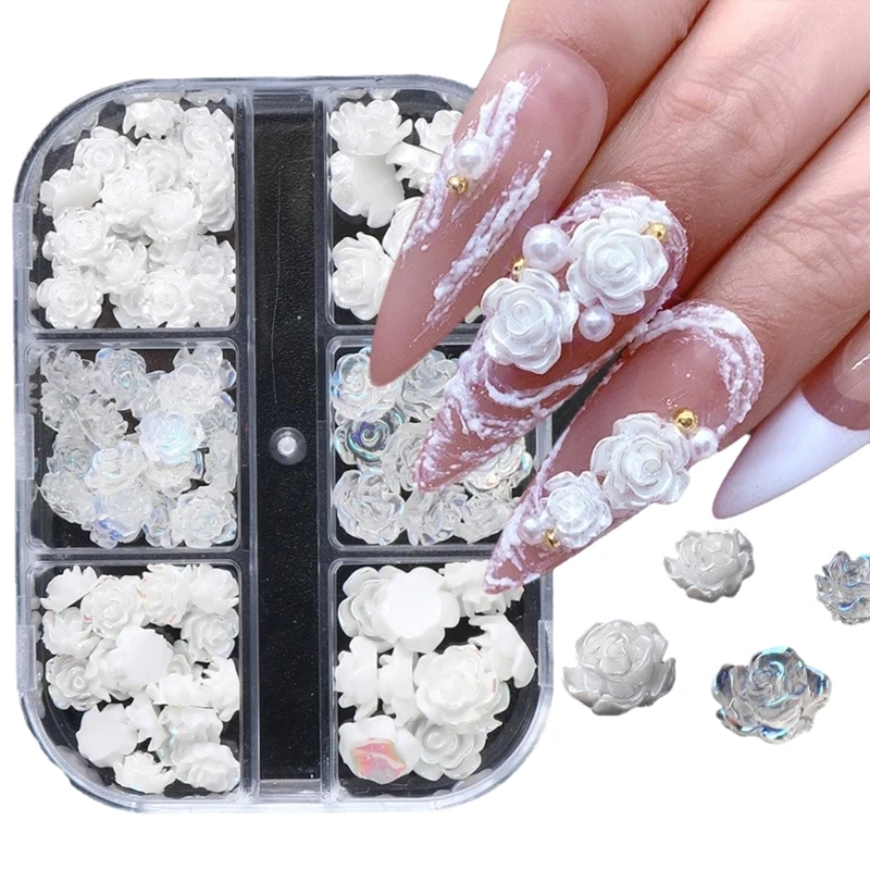 Transform Your Nails with Camellia Decorations for Fashion Forward Women