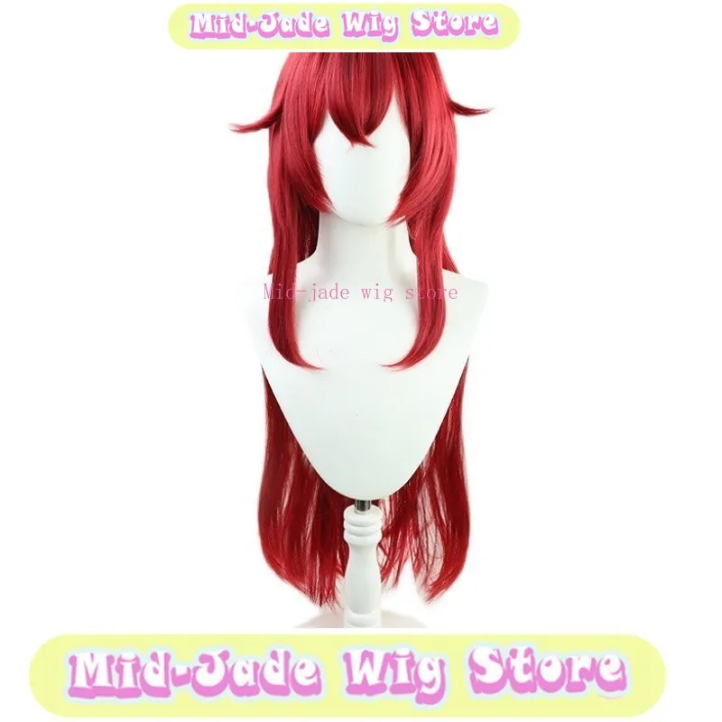 Mid-jade Pruik Winkel Angelina Kudou Cos Pruik Anime Cosplay Party Kostuum Props Pruik Synthetisch Haar hittebestendige Vezel
