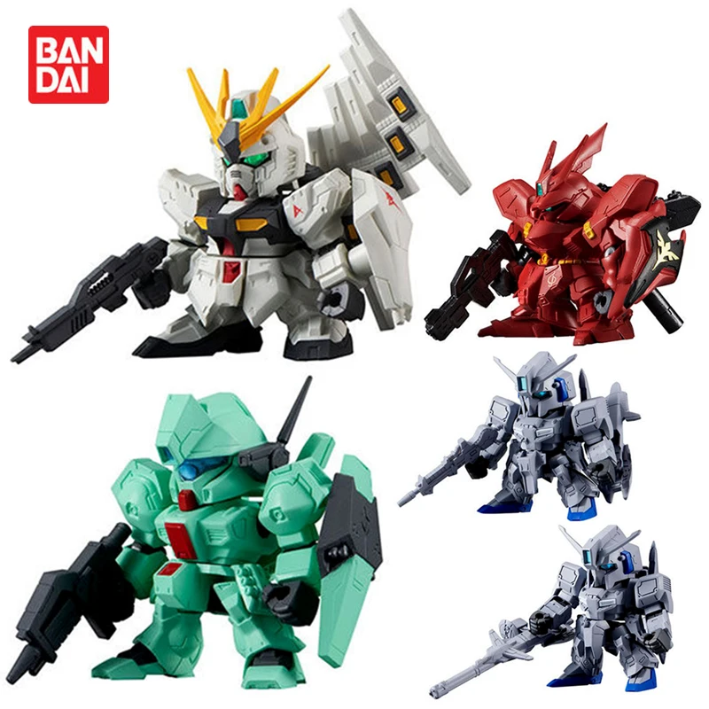 

Bandai Original 5Pcs Gashapon Senshi Forte 09 Action Figure Assembly Model Kit Toys Collectible Gifts For Children