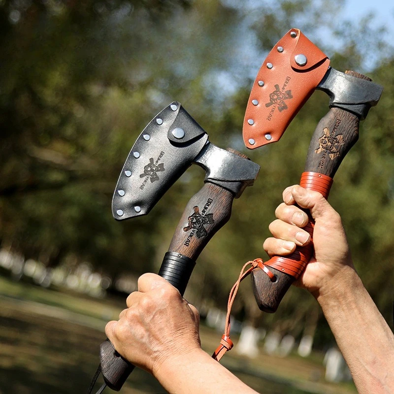 High-quality Finnish T actical Axe Case Convenient and Portable Outdoor Camping Axe Hand Tools Household Woodworking Axe