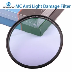 Lightdow Natural Clear Night Filter MC Anti Light Damage Filter 67 49 52mm 58mm 62mm 72mm 77mm 82mm for Canon Nikon Sony Pentax