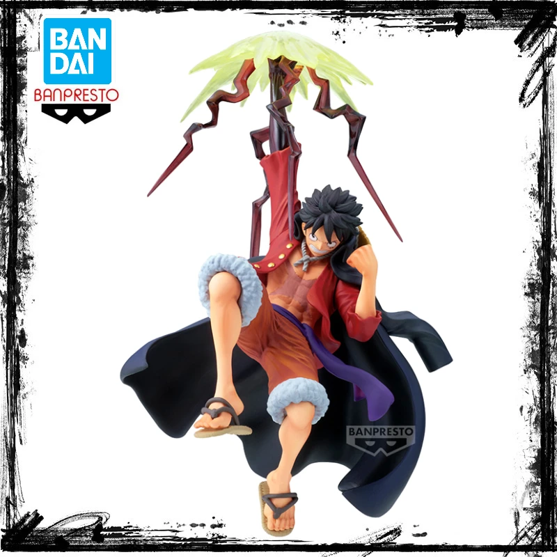 

In Stock Original Bandai Banpresto One Piece BATTLE RECORD COLLECTION BRC Luffy Anime Action Figure Model Collectible Toys