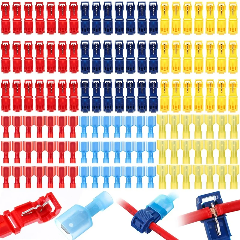 

A25F-T-Tap Wire Connectors Kit Self Self-Stripping Electrical Connectors Kit For Automotive Wire Tap