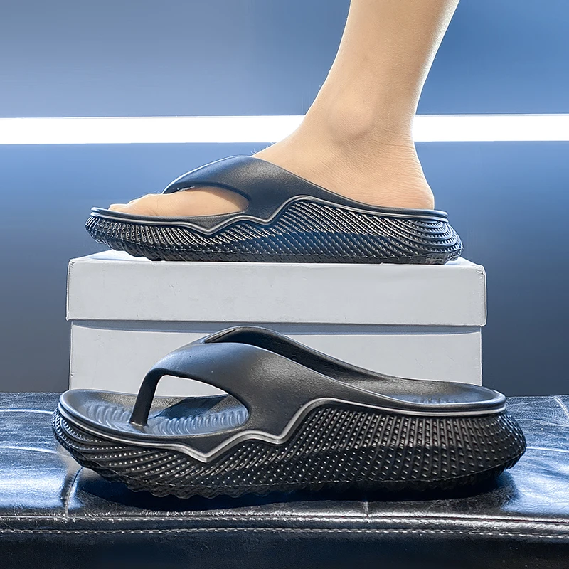 Men's Summer 2026 Sandals Anti-Slip Wear-Resistant Slippers Sports Casual Beach Flip Flops Thick Bottom EVA Comfortable Slippers