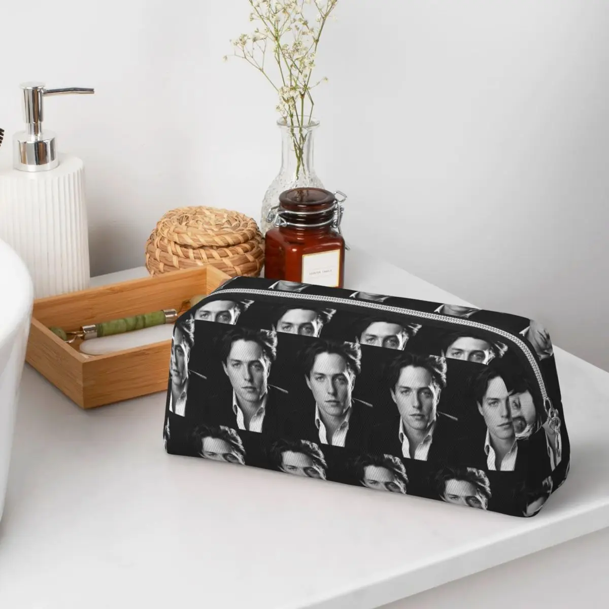 Love Actually Hugh Grant Art Federmäppchen für Schüler, Schule, Stiftbox, Bleistiftbeutel, Stifthalter