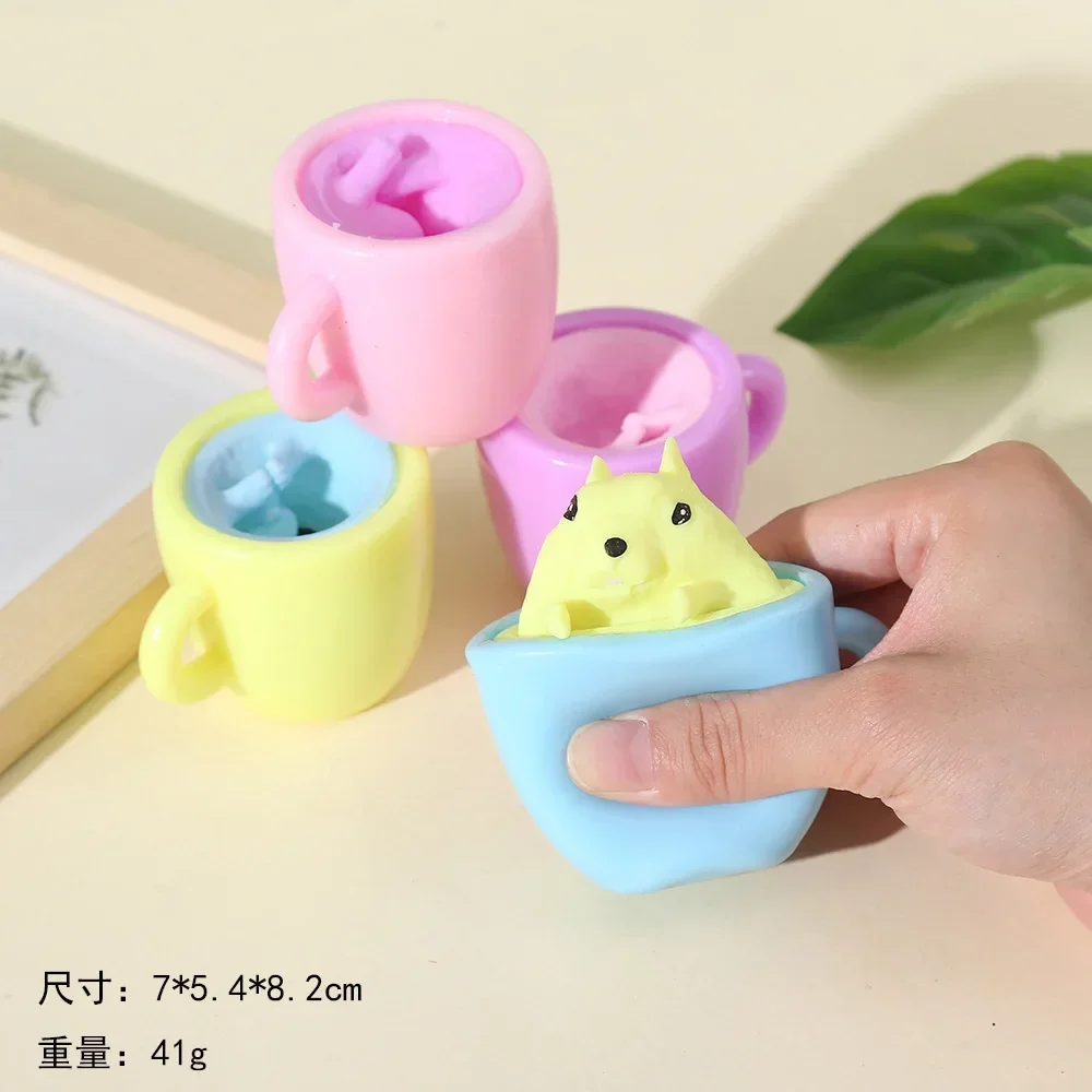 Funny Pumpkin Squirrel Astronaut Block Squeeze Anti-stress Toy Hide  and Seek Figures  Stress  Relief  Fidget Toys  for  Kids