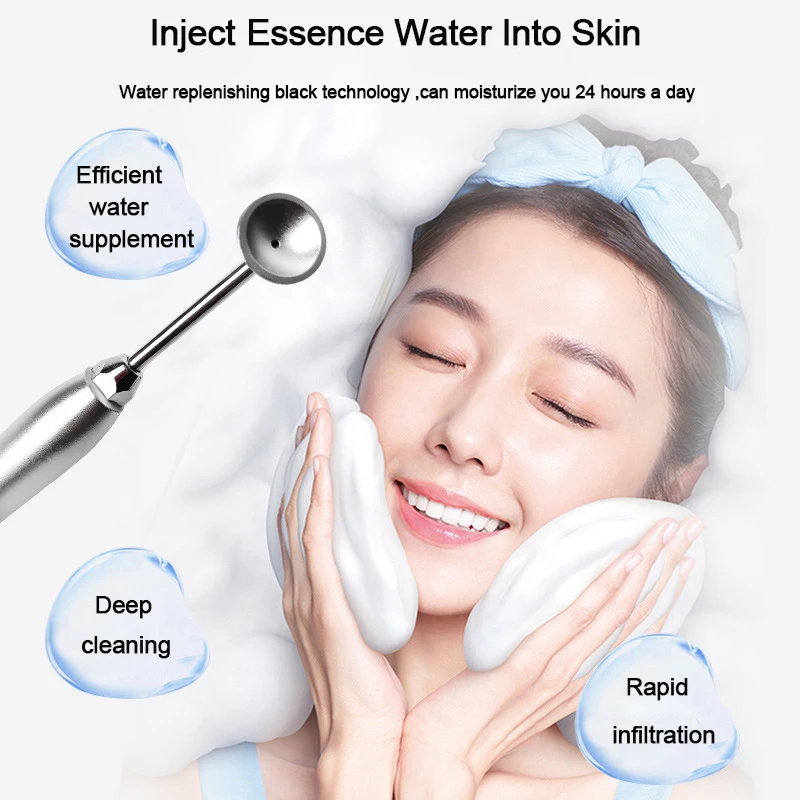 New Magic Oxygen Bubble Beauty Instrument Cleansing Facial Mites Skin Whitening Rejuvenation Management Salon Home Use Device