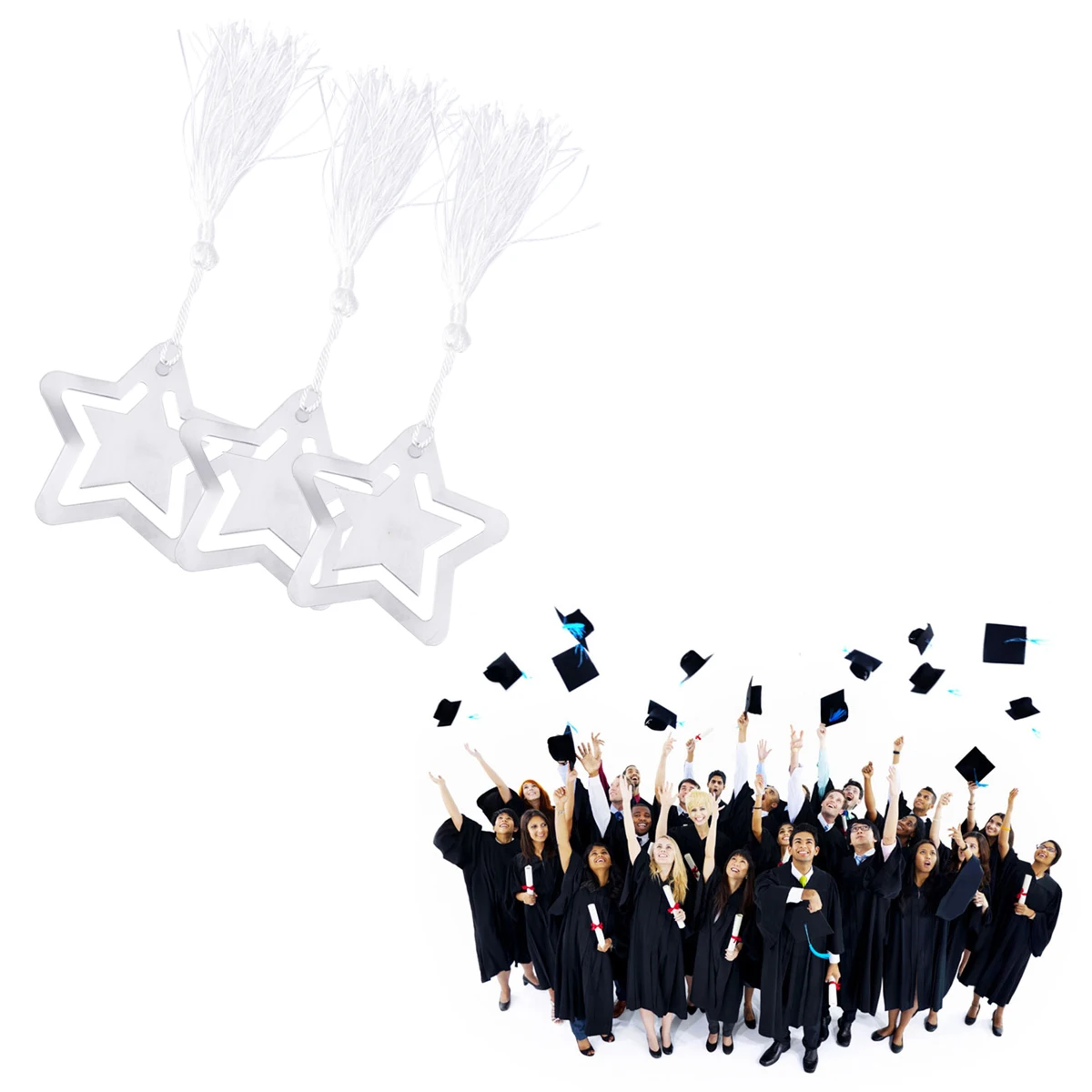 

10 Pcs Bookmark Gifts for Graduation Page Markers Stainless Steel Metal Bookmarks Student