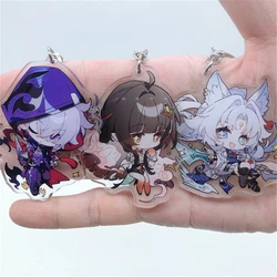 Anime Honkai: Star Rail Feixiao Lingsha Moze Costume Cosplay portachiavi in acrilico accessori per Badge ciondolo natalizio regalo Prop