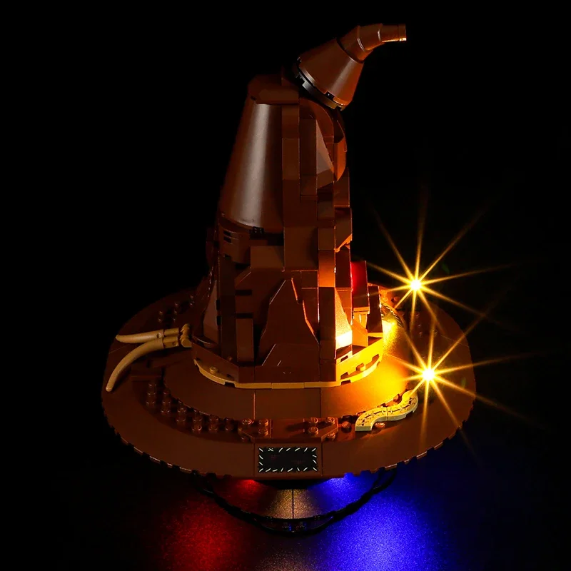 

DIY LED Light Kit For LEGO 76429 Talking Sorting Hat Buillding Brick Gift (Only LED Light,Without Blocks Model)