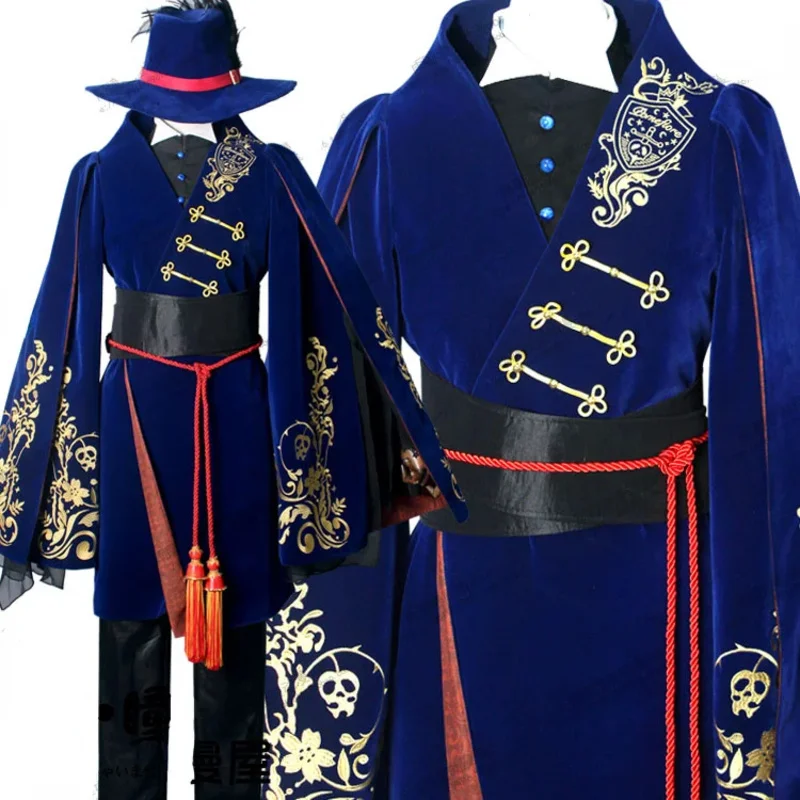 

DY20Twisted Wonderland Rook Hunt Снежная принцесса, униформа, карнавальный костюм на Хэллоуин, карнавал, игровой наряд25