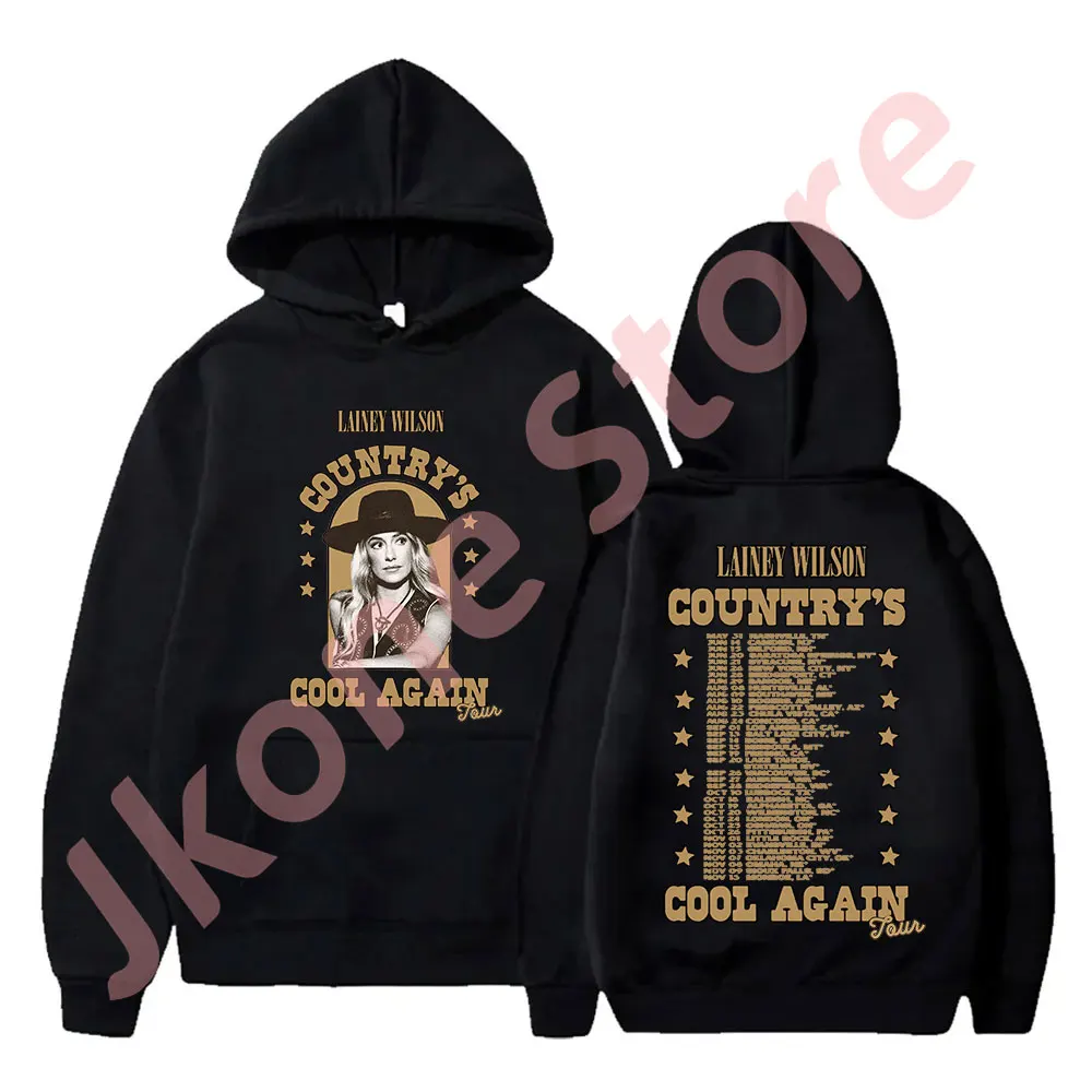 

Lainey Wilson Country's Cool Again Tour Merch Hoodies Cosplay Women Men Fashion Casual Long Sleeve Sweatshirts