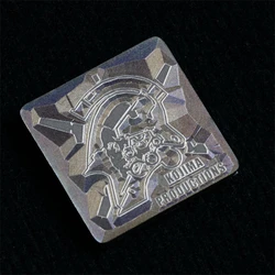 Death Stranding Kojima Titanium Alloy Patches for Clothing Backpack DIY Decorations Tactical Badge with Hook