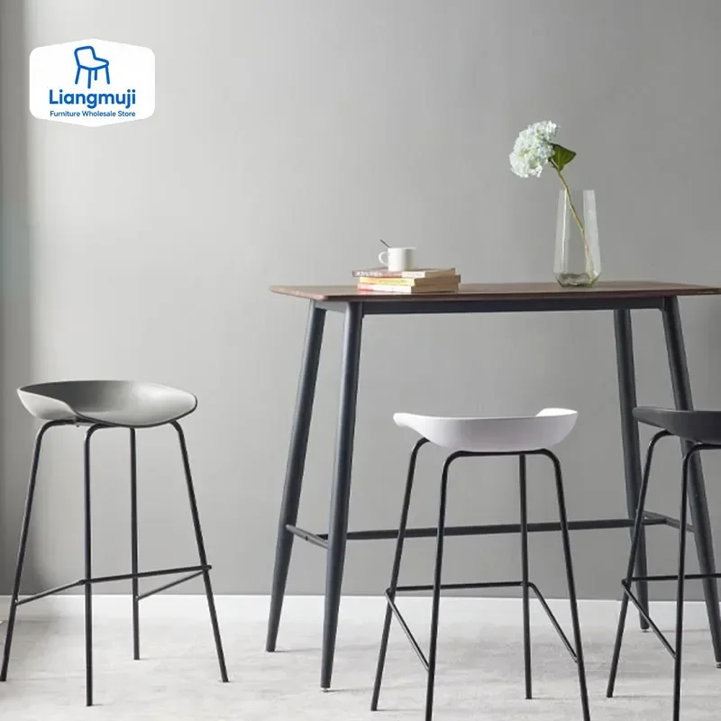 

Chair Dining Chairs Breakfast Elegant Nordic Restaurant Chaise Design High Stool Kitchen Bar Metal Gamer Sillas De Bar Ergonomic