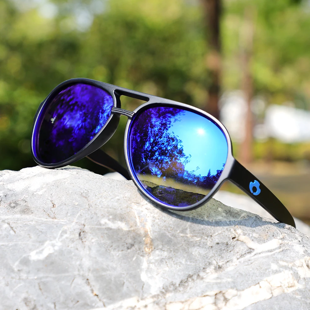 

KAROS Pilot Polarized Sunglasses For Men Women Summer Driving Alloy Frame Sun Glasses Anti-reflection UV400 Oculos de sol