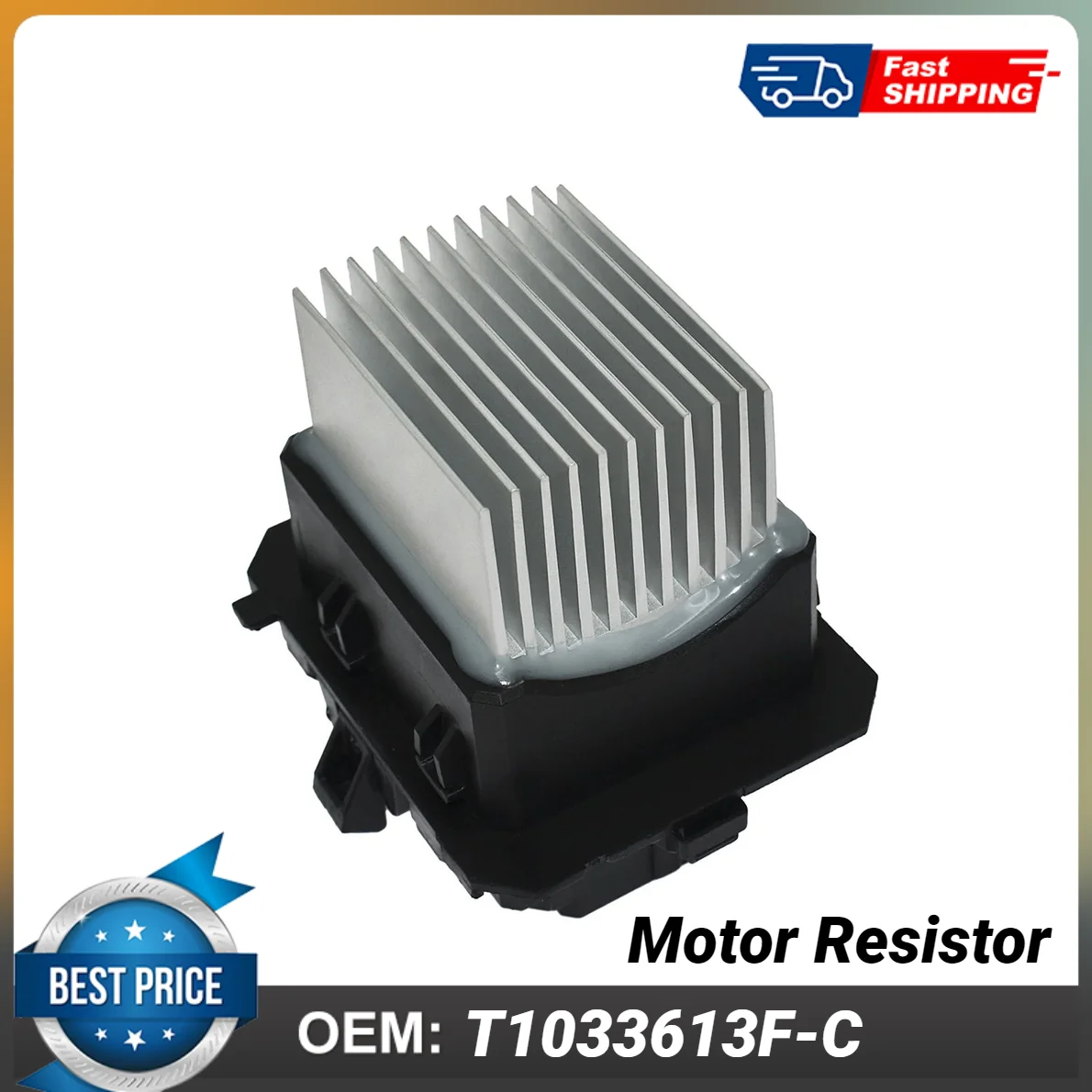 1PCS OEM T1033613F-C T1033613FC T1033613F C Heater Blower Motor Resistor For Nissan Juke 1.0 Petrol 6 Speed Manual 5 Door