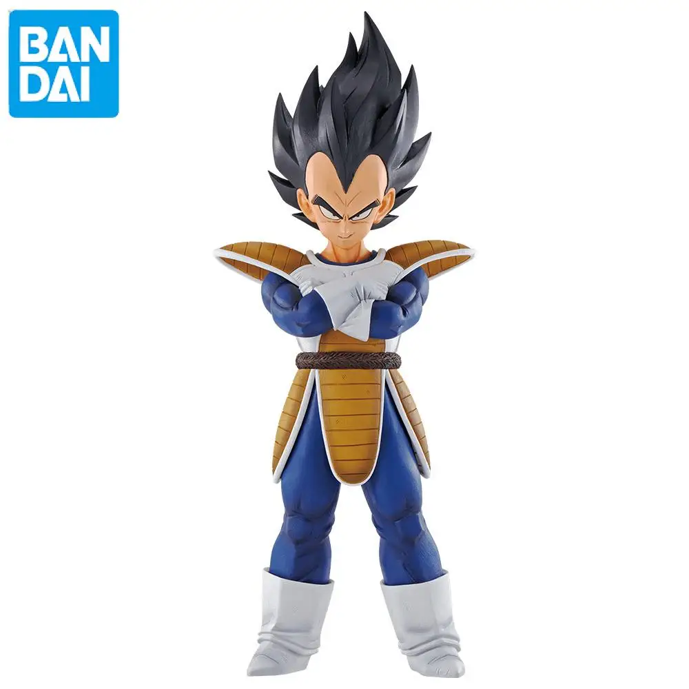 Bandai-Figurines d'action Dragon Ball, Goku, Vegeta, Gohan, Anime, Poupées modèles en boîte à collectionner, Jouets authentiques, Spirits officiels