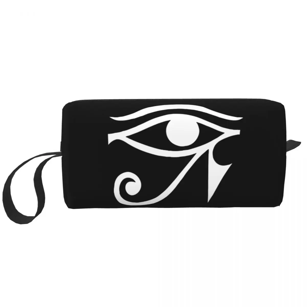 

The Eye Of Horus Large Makeup Bag Waterproof Pouch Travel Cosmetic Bags Ancient Egyptian Symbol Portable Toiletry Bag for Women