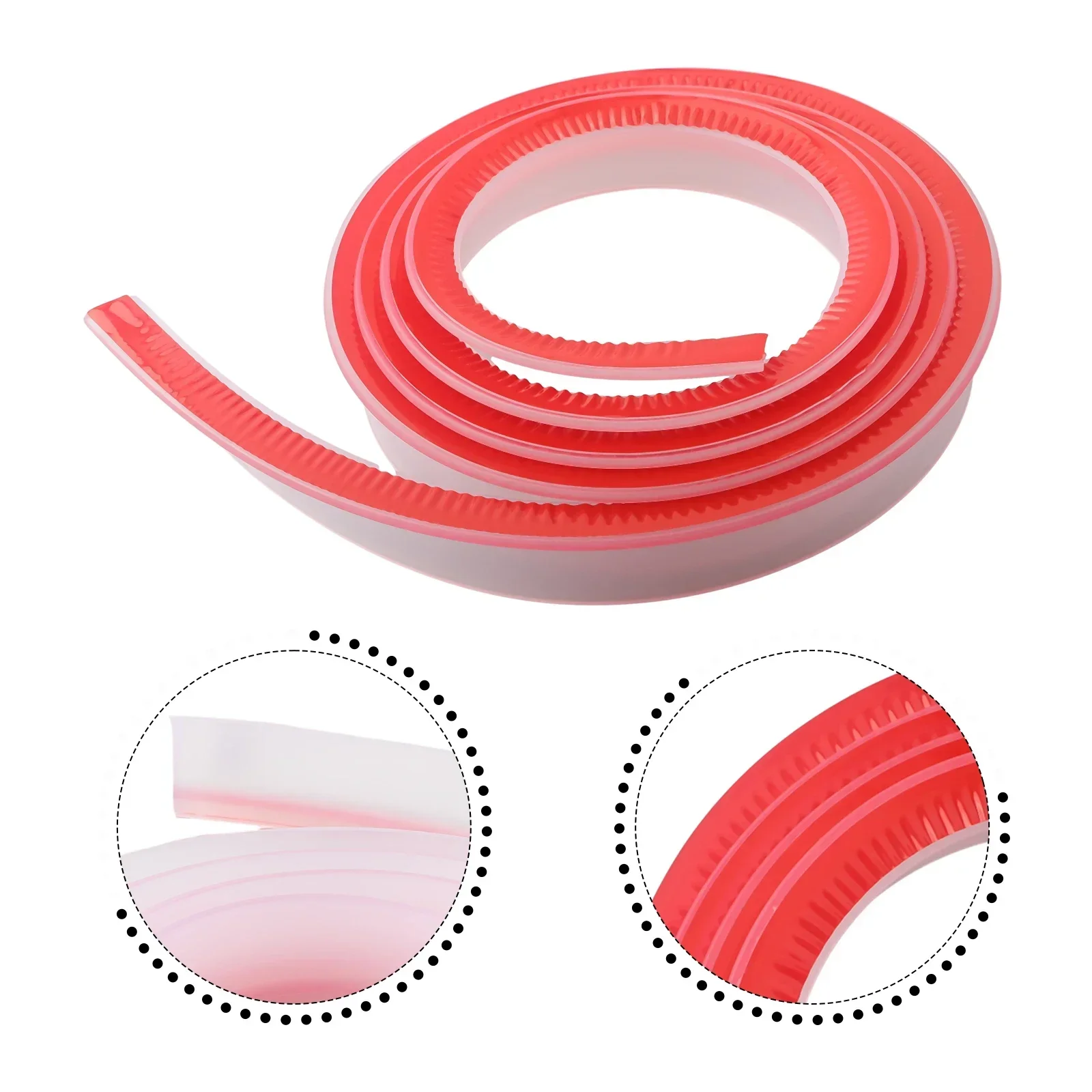 Bathroom Water Stopper Retention Water Barrier Strip Shower Dam Flood Barrier Dry And Wet Shower Barrier Silicone Water Barrier