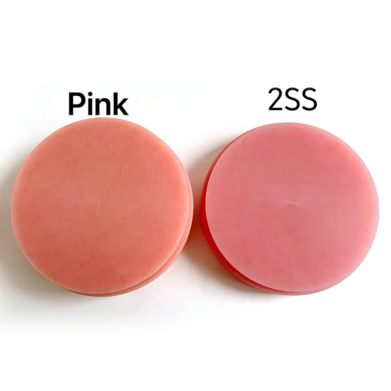 

98*10mm-30mm Red PMMA Blocks for Dental Lab Material CAD CAM Open Milling System Blank for Denture Temporary Crown Bridge