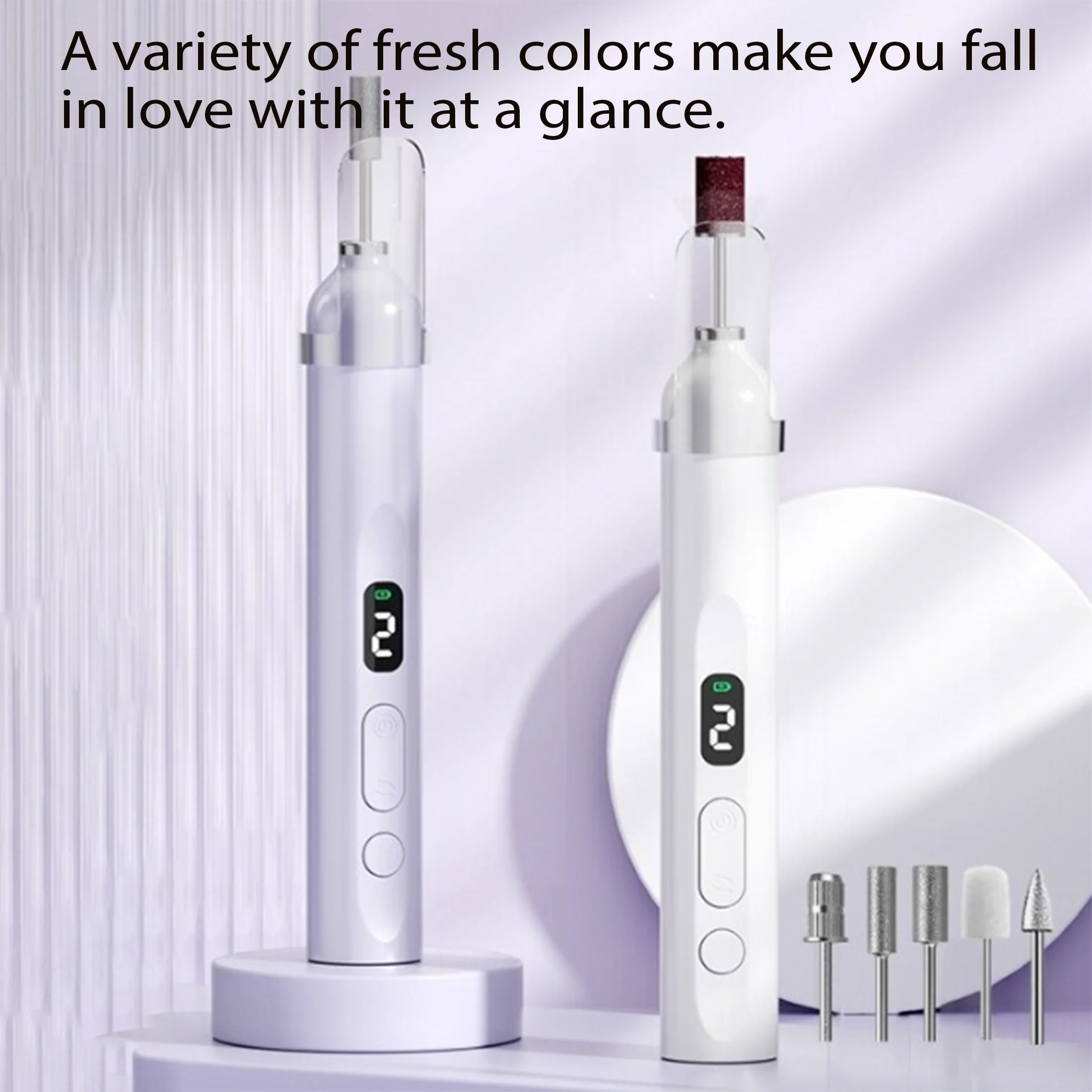 New nail polisher nail lamp portable wireless rechargeable nail polisher