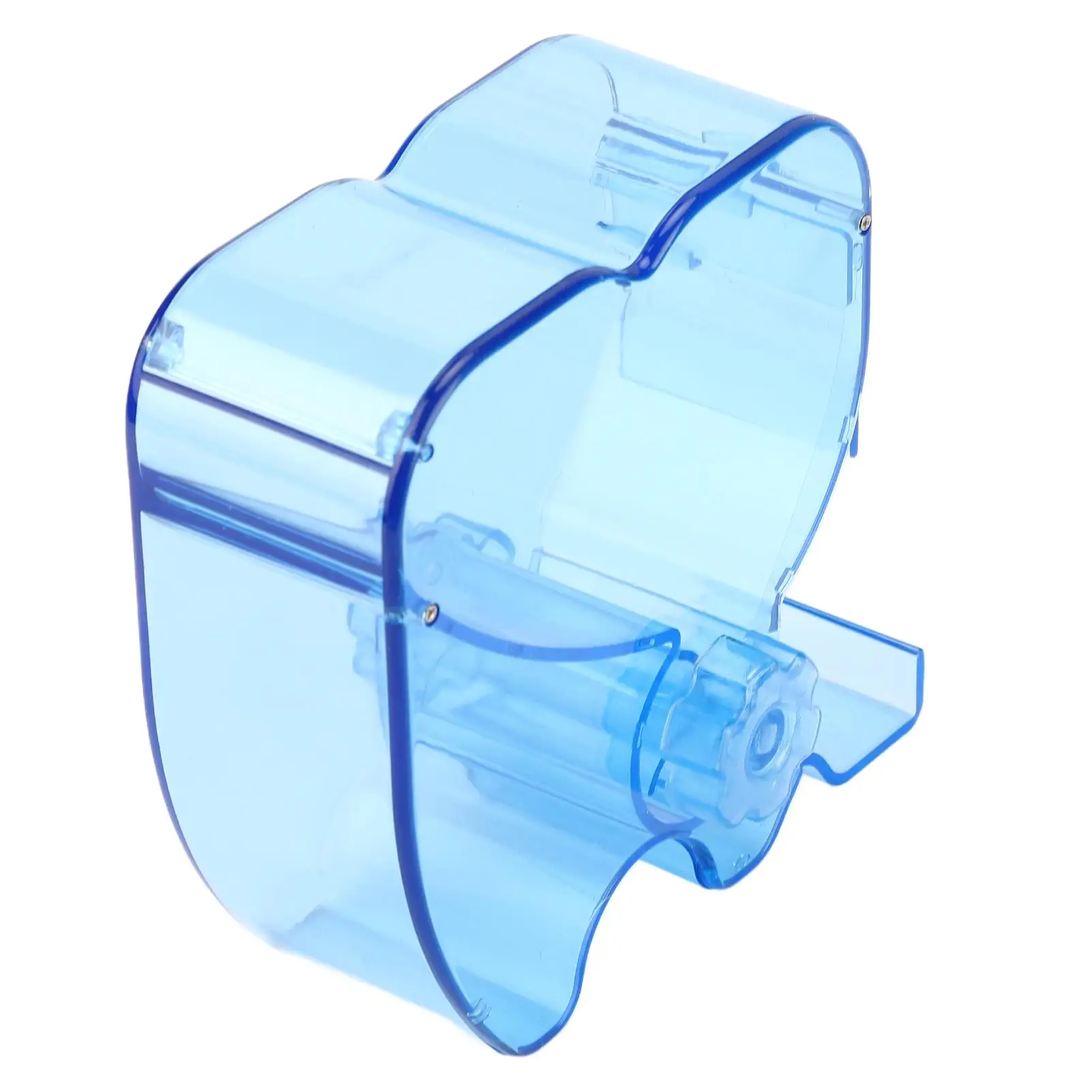 Blue Cardioid Dental Cotton Roll Dispenser Box-Safe and Sturdy Design (1Pcs)