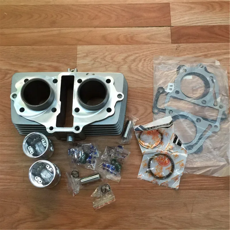 For Qianjiang QJ125J FOR Wang Chunlan Butch 125 CM125 CBT125 Sets of Cylinder Sleeve Cylinder Modified CBT150,