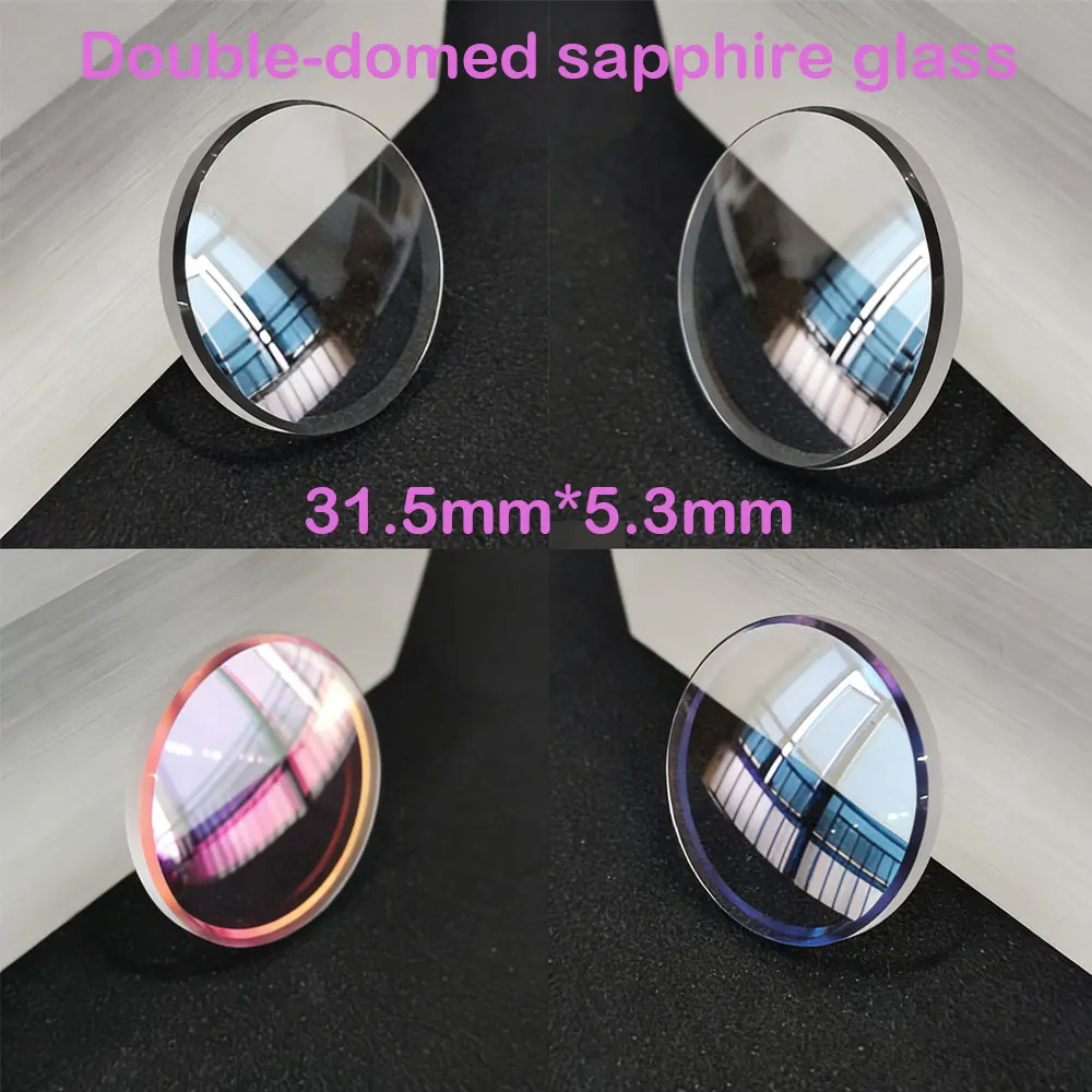 Double Dome 31.5 mm × 5.3 mm Scratch-Resistant Sapphire Glass Watch Accessory Models: SKX007 SRPD75K1, SRPD76K1, SRPD79K1