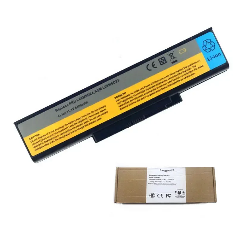 

Laptop Battery 4400mAh L08M6D23 FRU L08M6D24 for LENOVO E43G/A/L K43A/G/P/S L08M6D24 L09M8D21 L09M6D21 L10P6Y21