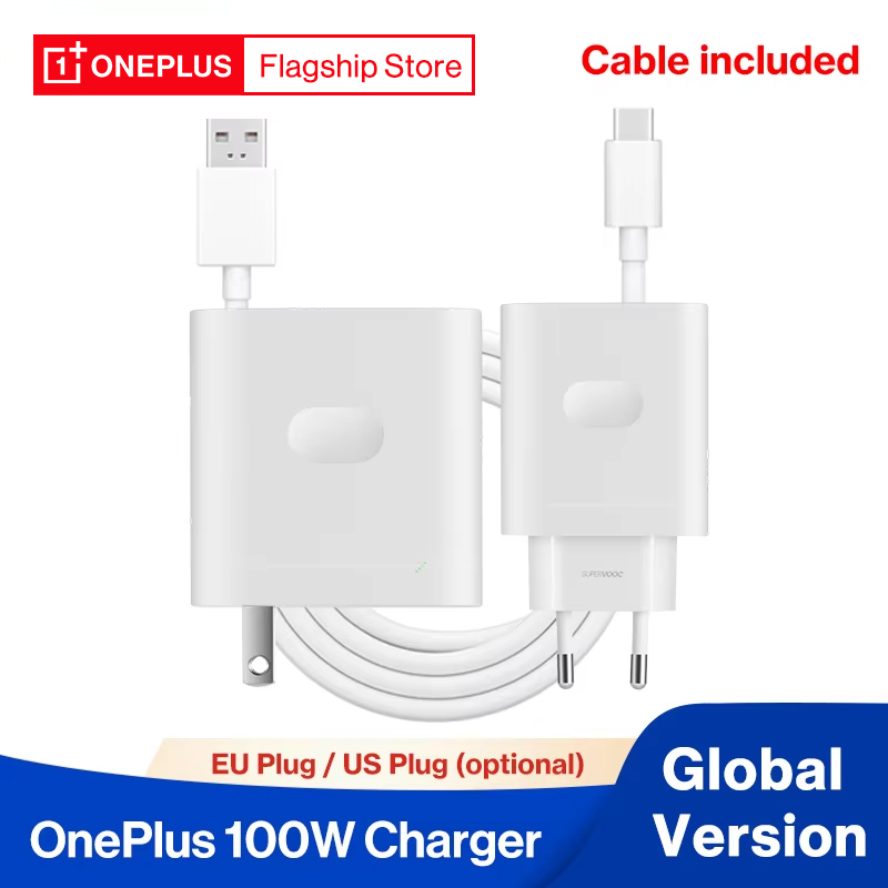  OnePlus SUPERVOOC 100W Charger Power Adapter for OnePlus 13 12 11 10T 10 Pro 9 Pro 9 8T Nord 2T Nord 4 3 Nord CE 3 Lite Open 