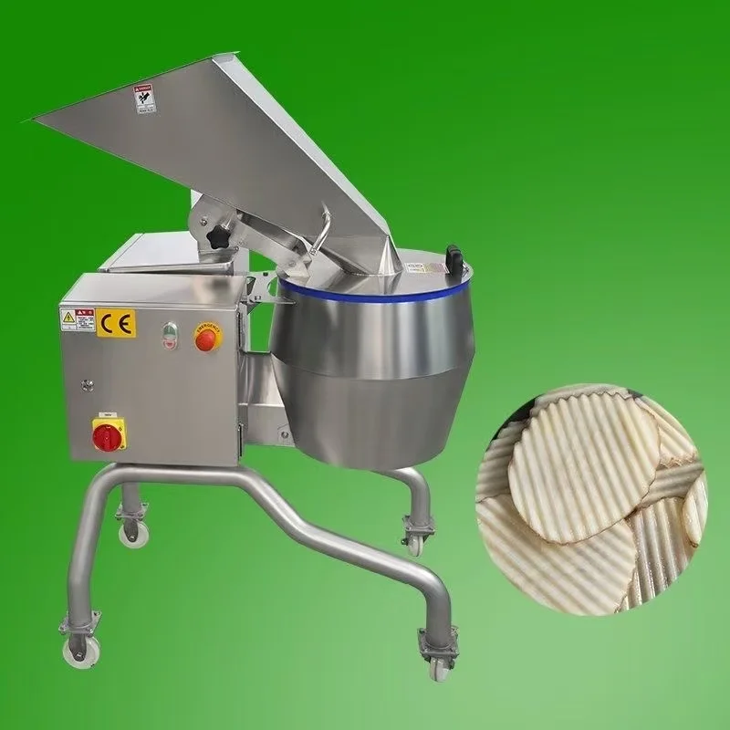 Automatic Commercial French Fries & Potato Chip Machine Industrial Potato Slicer For Fruit & Vegetables Core Engine Component