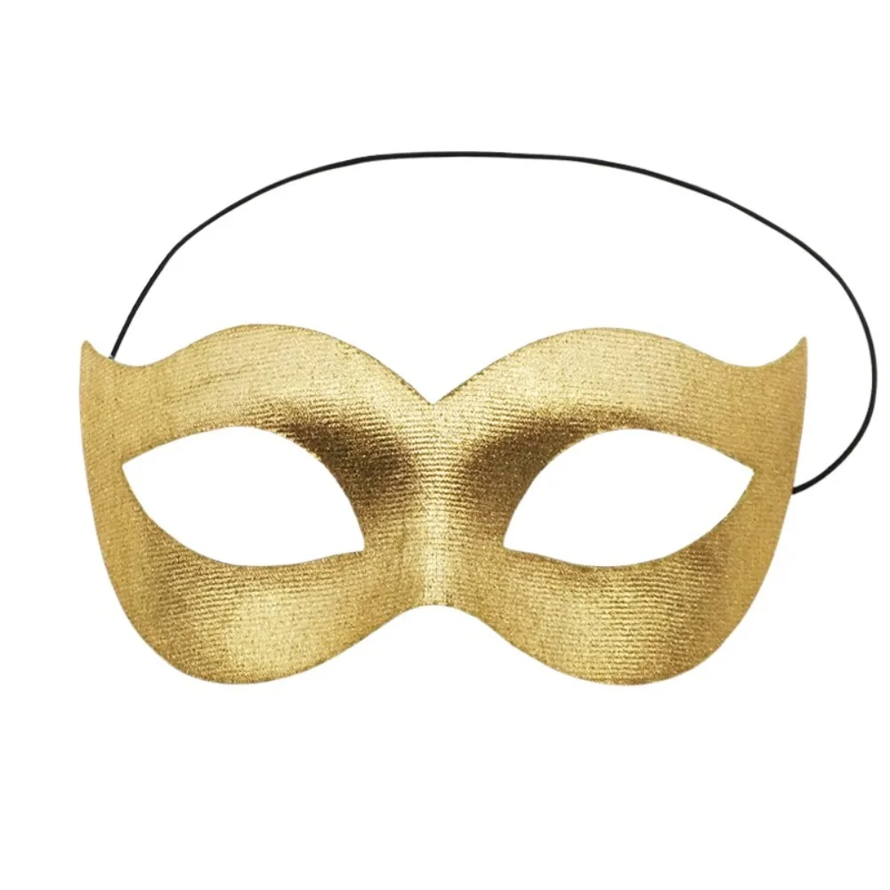 Simple PVC Halloween Masks Reusable Venetian Masquerade Venice Mask Durable Eyemask Masquerade Mask Women/Men