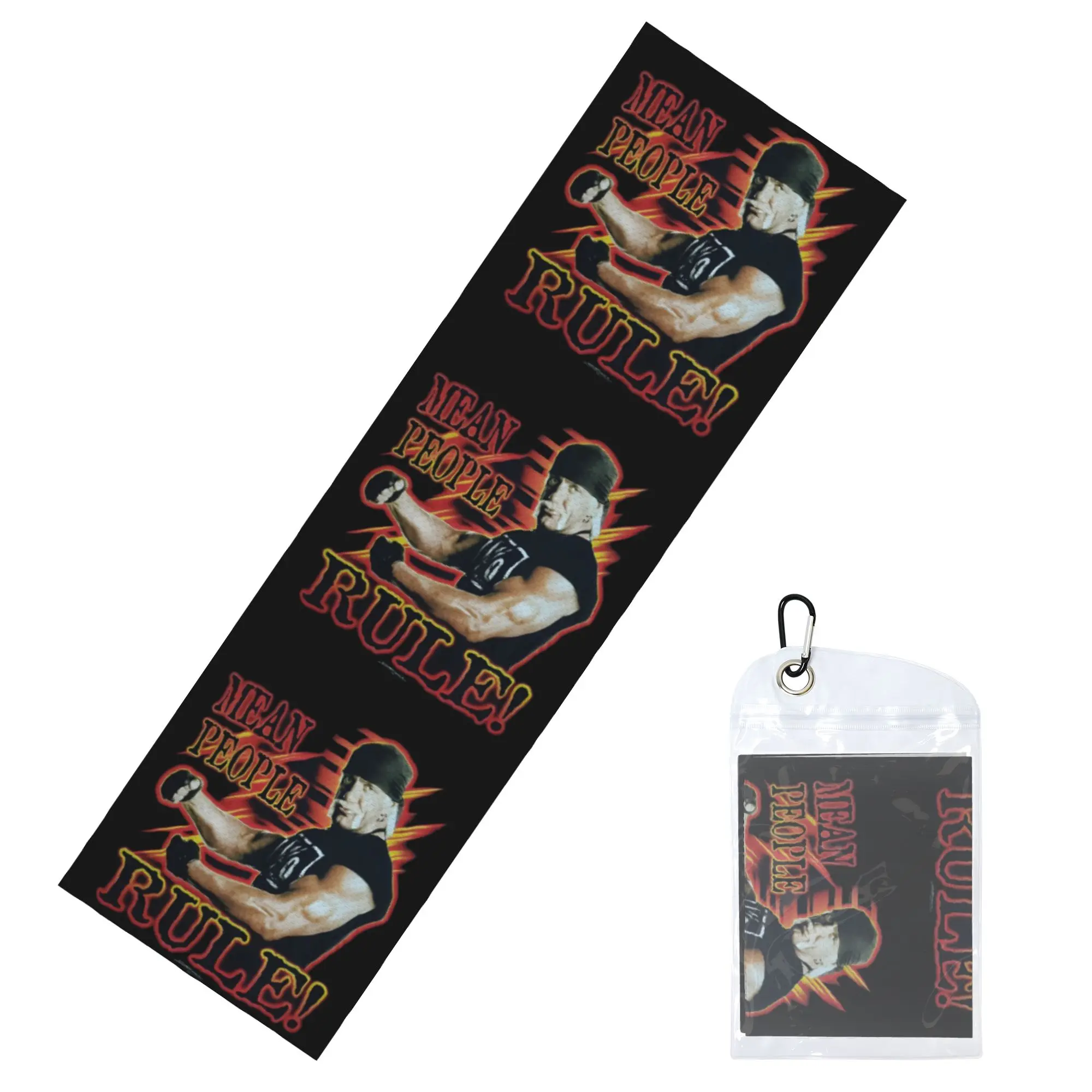 American Pro Wrestling Hulk Hogan Cold Exercise Towel   Super Soft Breathable Instant Cooling Towel Yoga Towels