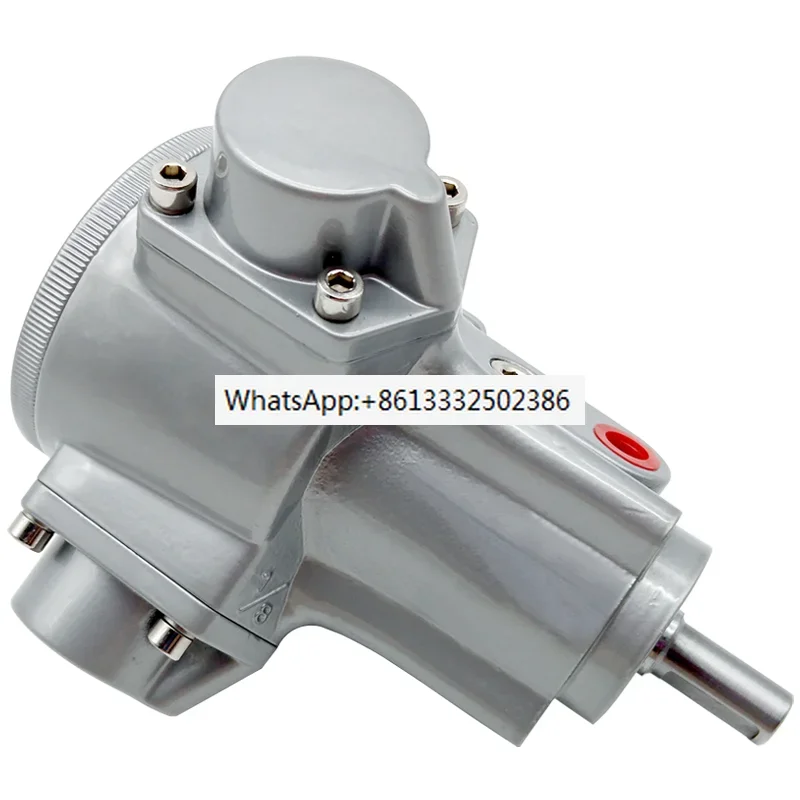 XS-HS010 piston pneumatic pneumatic motor with high torque at low speed high power adjustable speed reducer