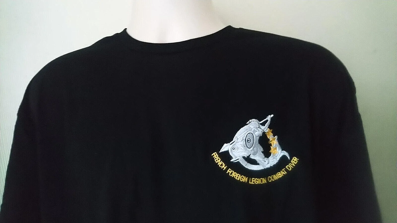 

French Army French Foreign Legion Combat Diver T-Shirt Short Sleeve Casual 100% Cotton Shirts