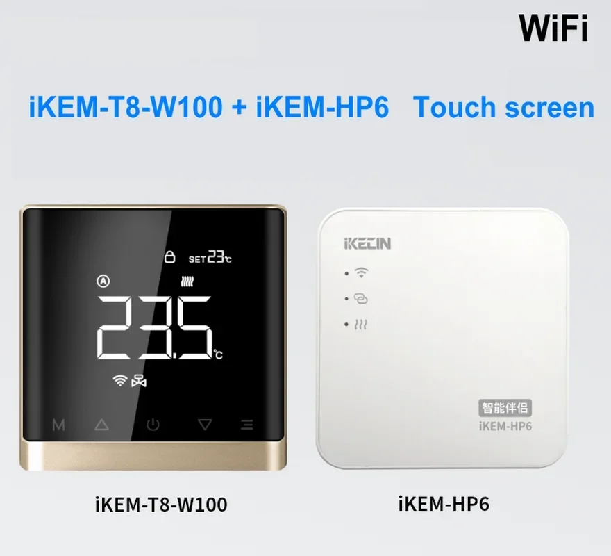 WiFi Water Floor Heating Thermostat Gas Boiler Temperature Controller Smart Voice Control Smart Room Smart Life Wifi Thermostat