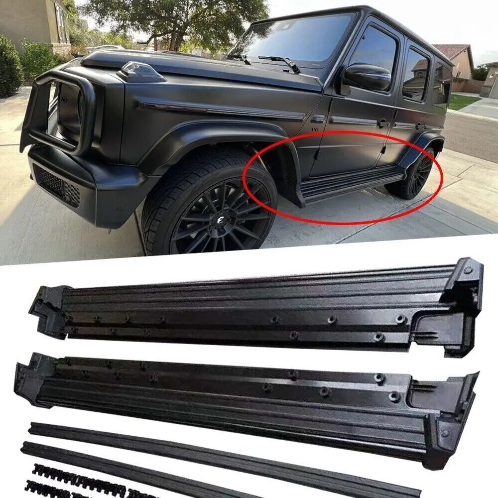 

2Pcs Side Step Pedal Running Board Fits for Mercedes Benz G Class W463 2019-2022