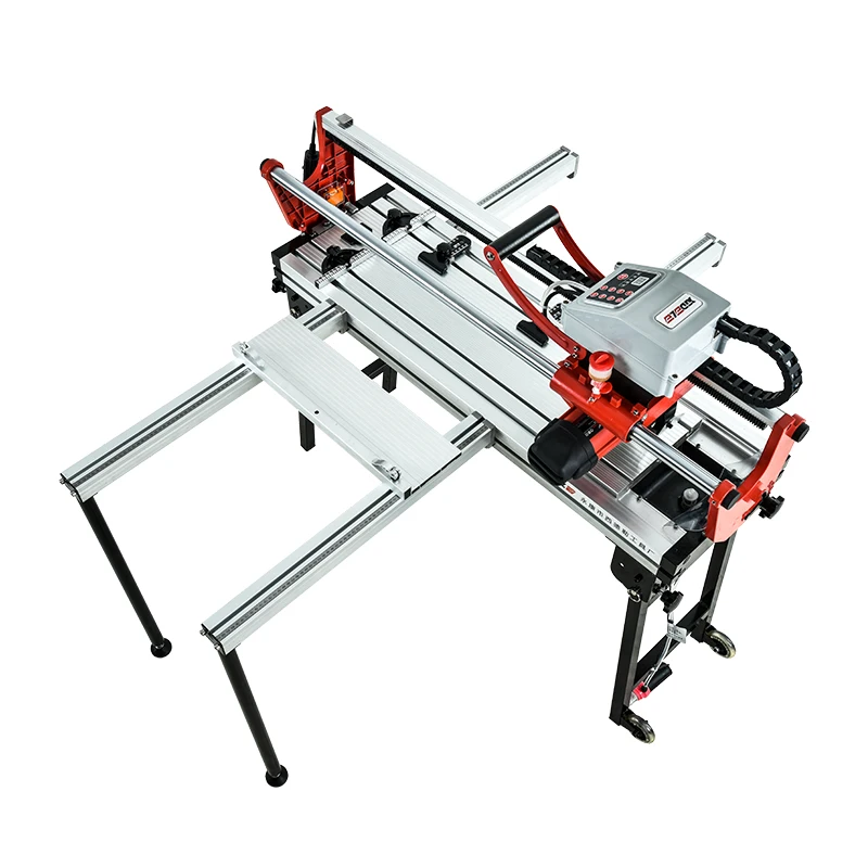 t8-12 electric tile cutting machine automatic ceramic  cutter 1200mm 45 degree