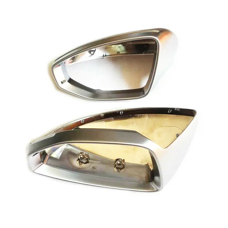 

Matt Chrome Side Mirror Cap Replacement For Audi A6 S6 C8 2019-2020 NEW