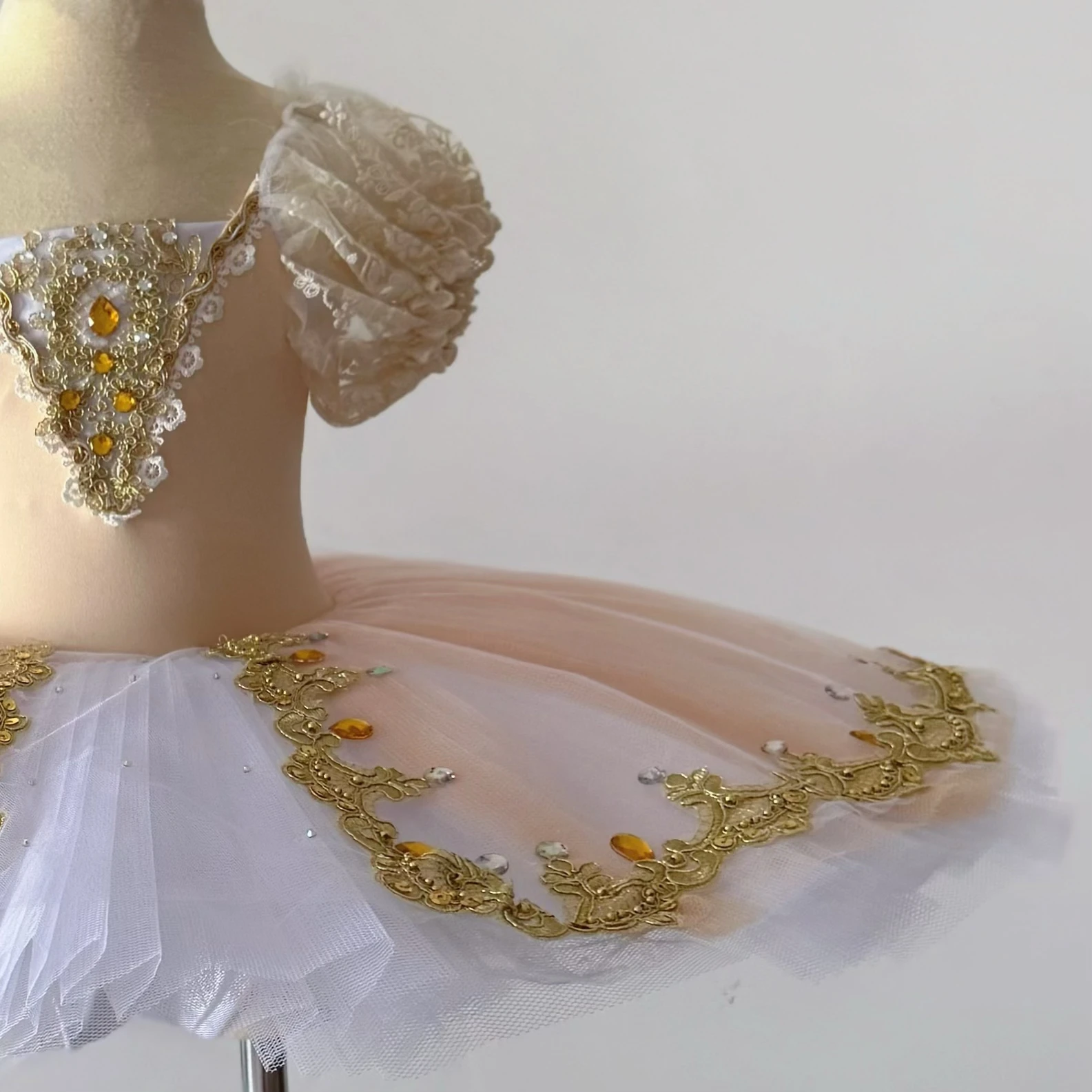 Professional Ballet Dance Tutu Ruffle Edges Classic Ballet Tutu Dress for Girls & Women Performance