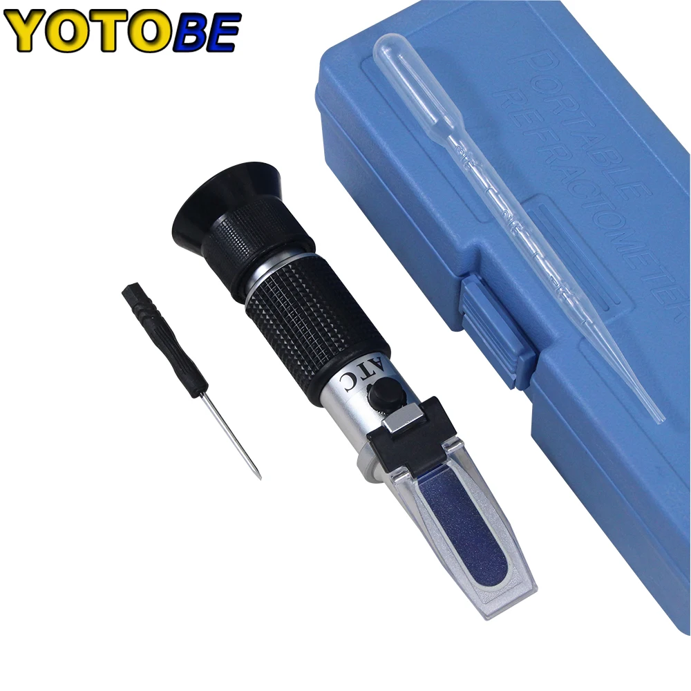 Hand Held Tester Tool 4 In 1 Engine Fluid Glycol Antifreeze Freezing Point Car Battery Refractometer Antifreeze Tester