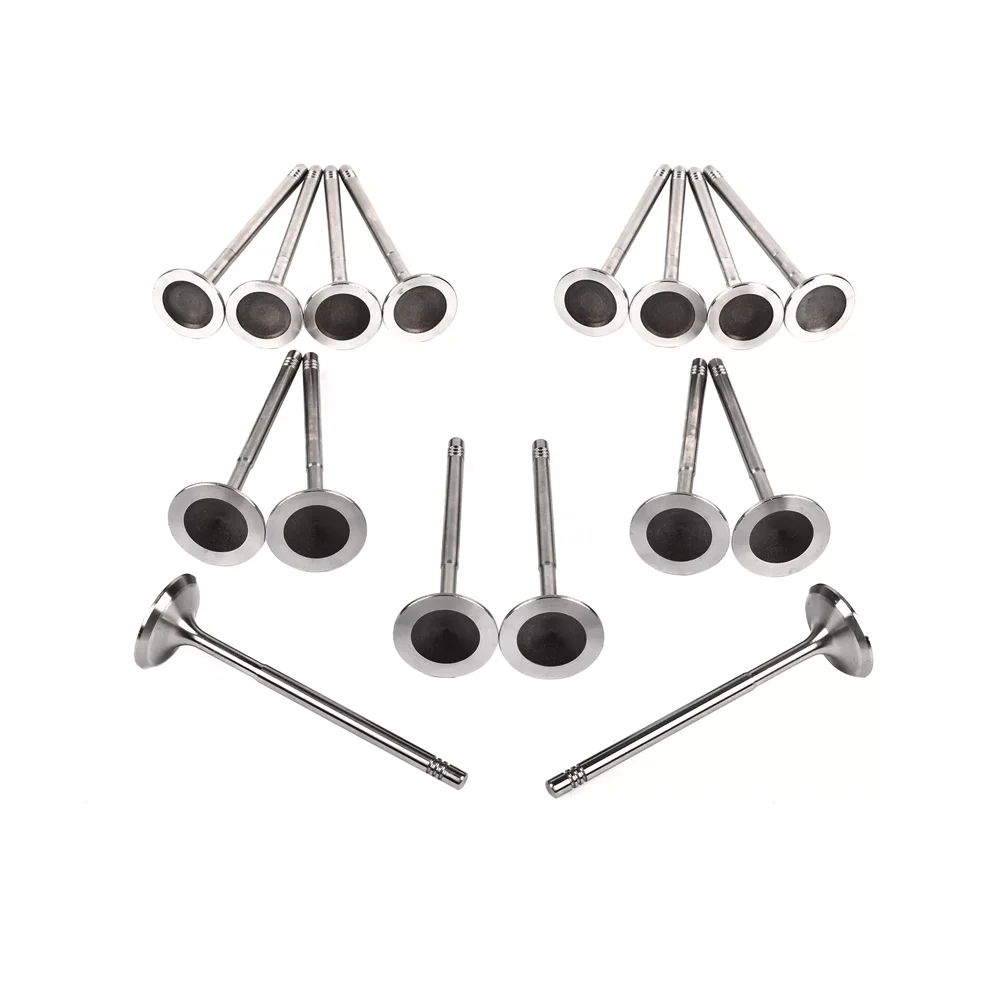 Engine Parts Intake Exhaust Valve Set Fit 1.8 L M271 For Mercedes-Benz W204 W212 C250 E250 C204 C180 CGI SLK200 1.8L Gas 10-15