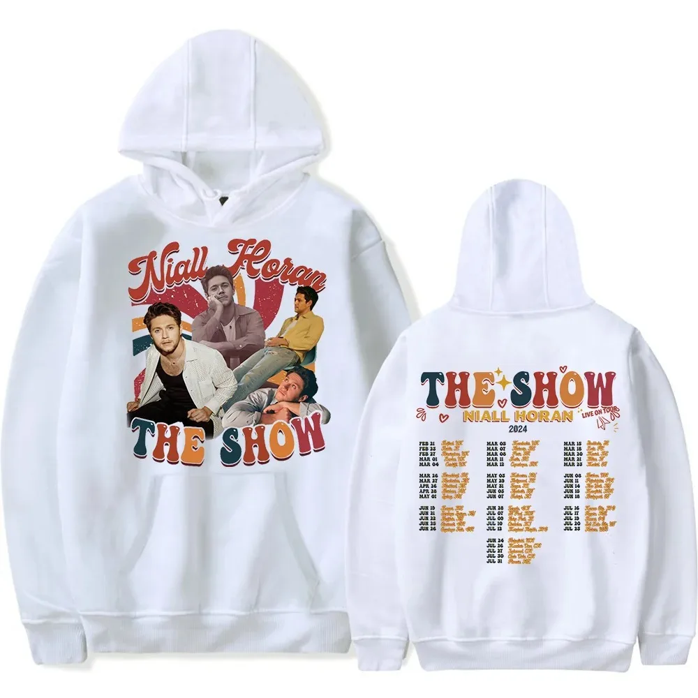 Moletom masculino e feminino James Horan Merch, The Shot LIVE ON TOUR NIALL HORAN Tour, moletom casual unisex, pullovers de