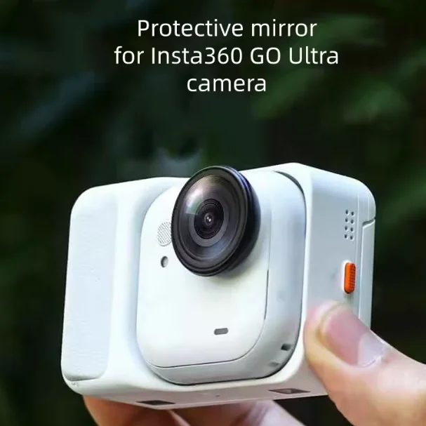 

HD Optical Glass Lens Guard Protector Insta360 GO Ultra Lens Guard Waterproof Anti-Fog Protective Glass for Insta360 Go Ultra