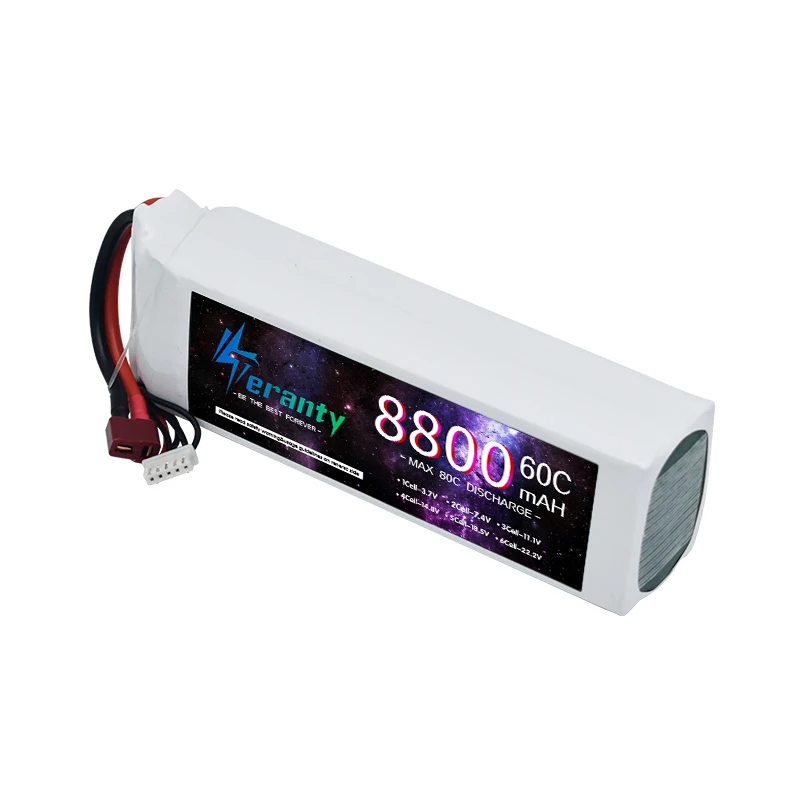 Teranty 4S 14.8V يبو بطارية 8800mAh 60Cfor RC طائرة هليكوبتر بدون طيار FPV كوادكوبتر نموذج سباق هواية مع XT90 TRX التوصيل