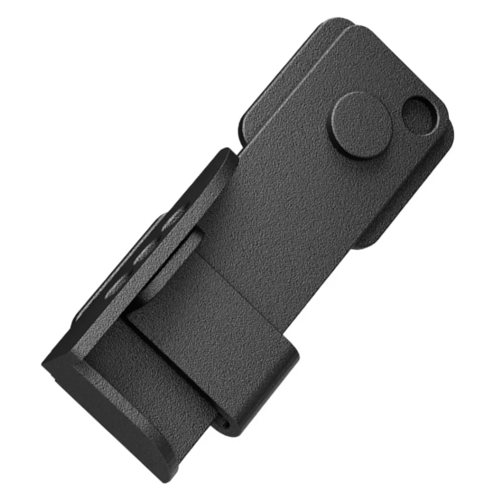 Adjustable Stainless Steel Door Hasp with 3-Digit Combination Padlock for Sliding Barn Doors Shutters and Entry Points