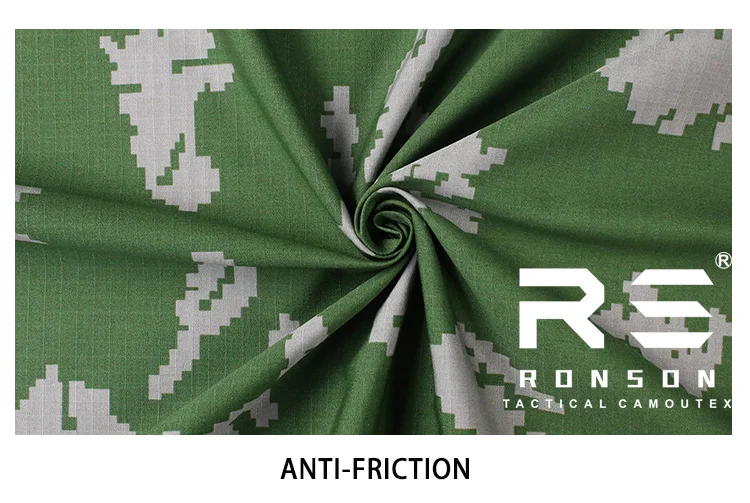 NC5050 Rip-Stop Tarnstoff KLMK Camo Bedruckter Taktischer Nylon-Baumwoll-Tarnstoff – Detail 6