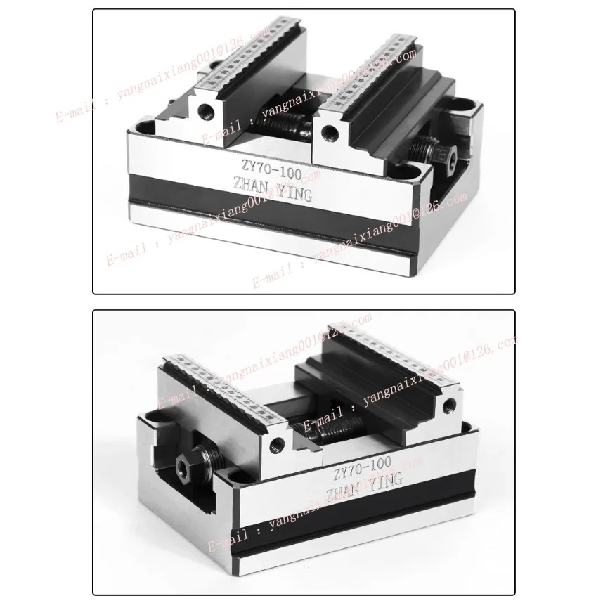 

1pc 0.02 Precision CNC Self-centering Vise ZY60-70-90-130 GJ90100 Four/ Five-axis Concentric Fixture Jig EDM Mechanical Parts